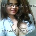 Shaved woman